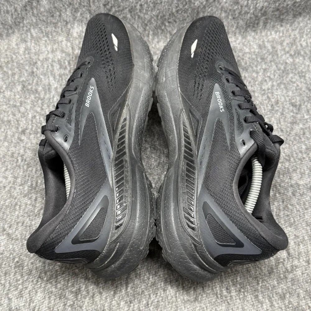 Brooks Adrenaline GTS 23 Running Shoes Womens Size 8.5 Wide Black Guiderails